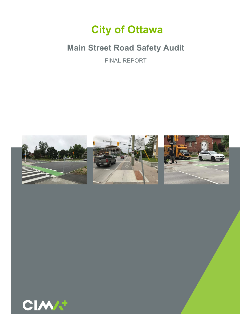 Main Street Road Safety Audit FINAL REPORT