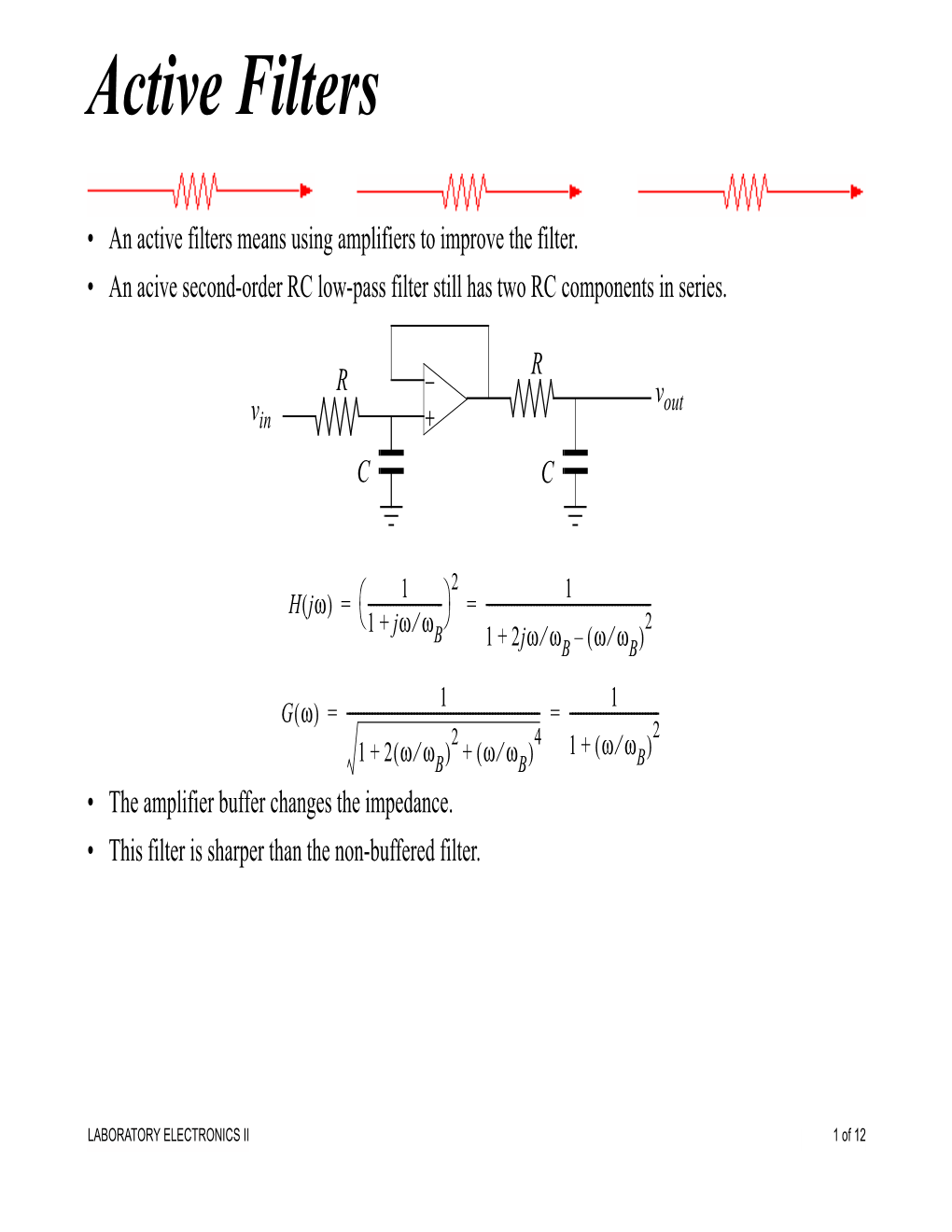 Active Filters