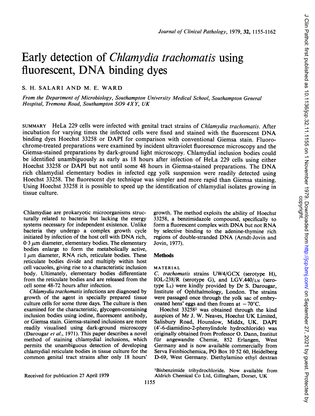 Fluorescent, DNA Binding Dyes