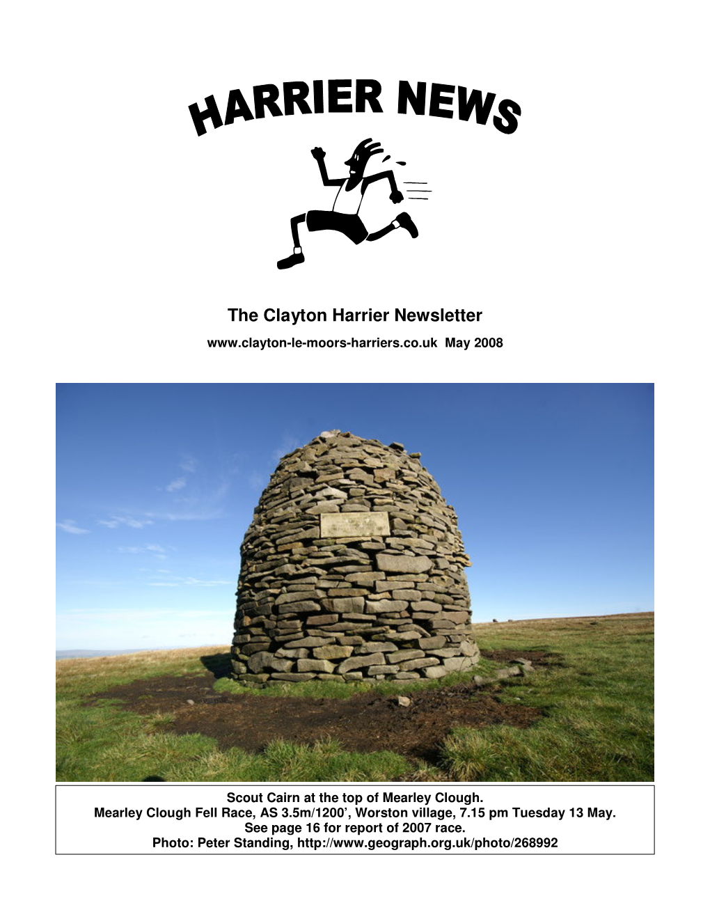 The Clayton Harrier Newsletter