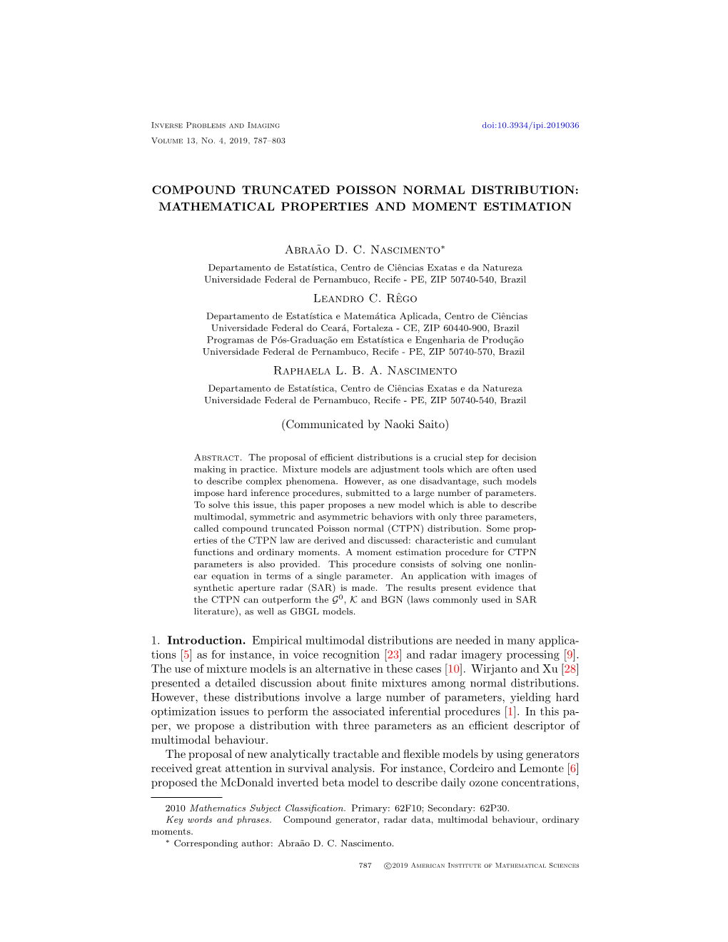 Compound Truncated Poisson Normal Distribution: Mathematical Properties and Moment Estimation