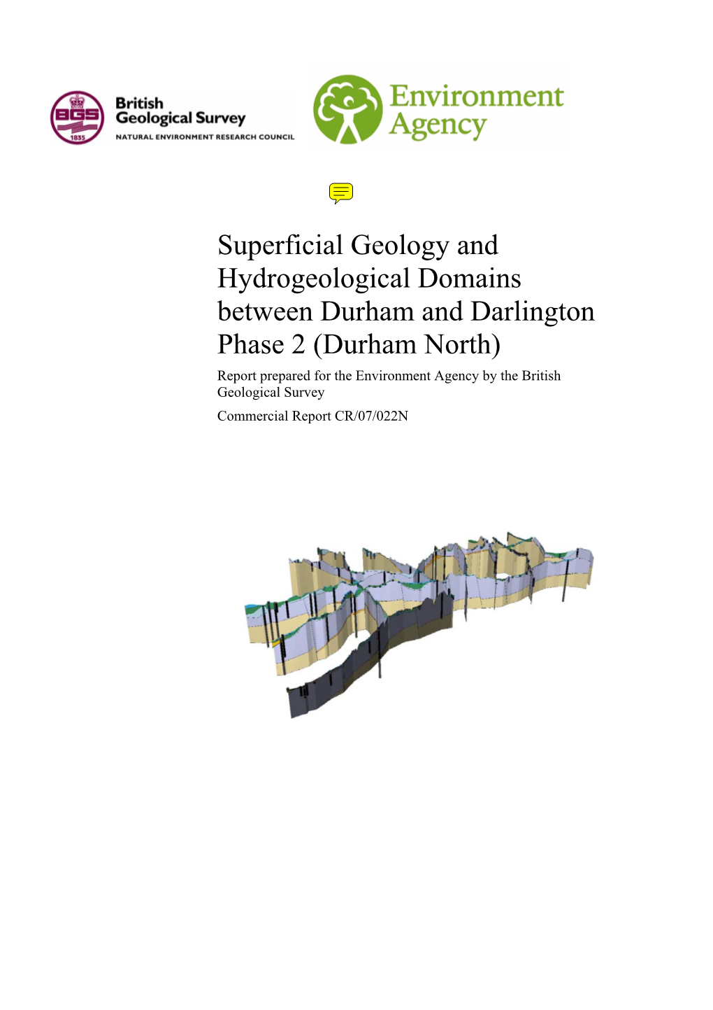 Superficial Geology and Hydrogeological Domains Between