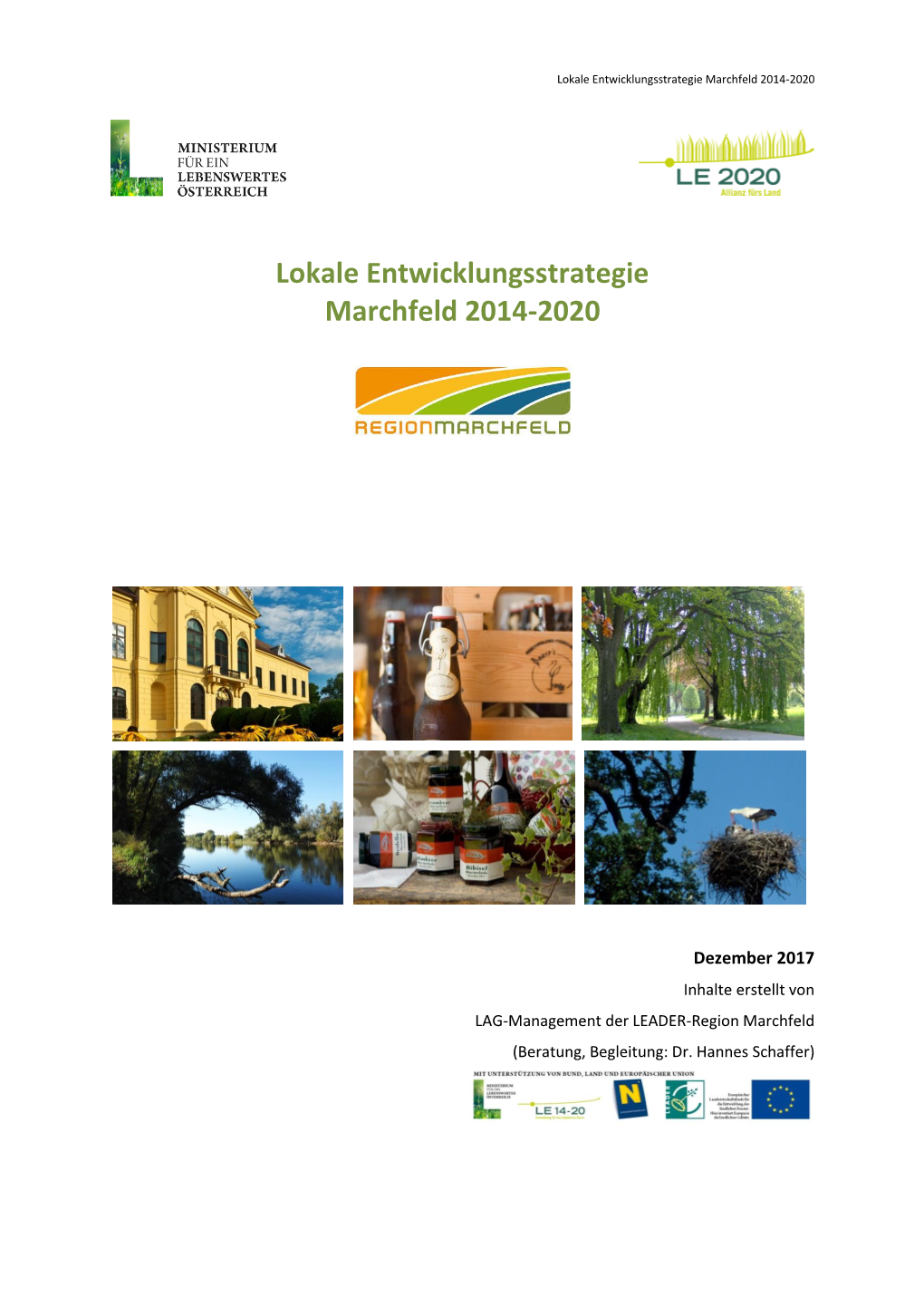 Lokale Entwicklungsstrategie Marchfeld 2014-2020