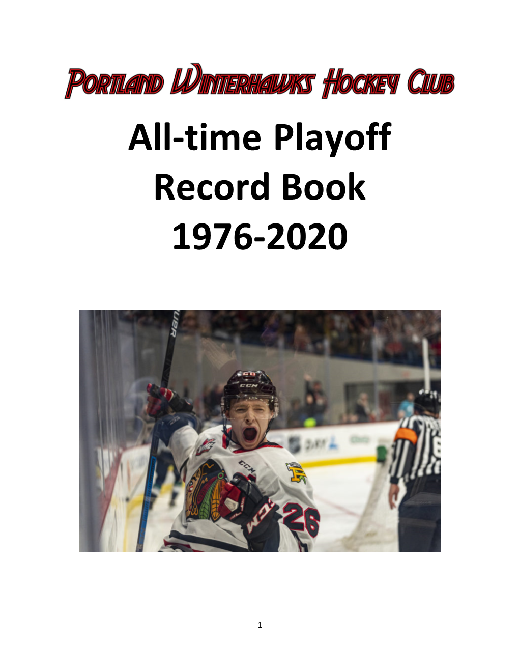 2020 Playoff Record Book