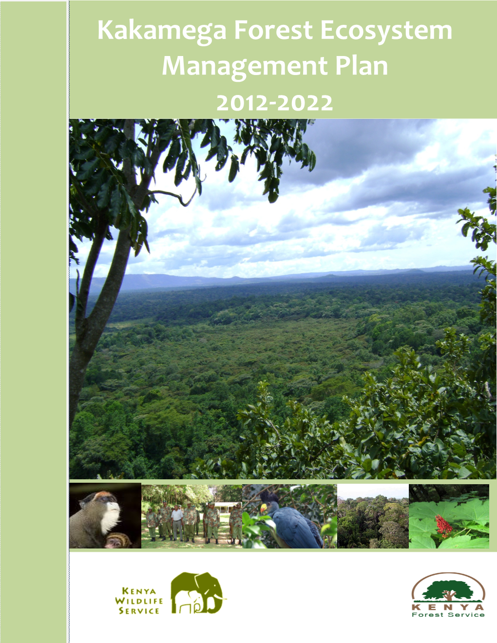 Kakamega Forest Ecosystem Management Plan 2012-2022
