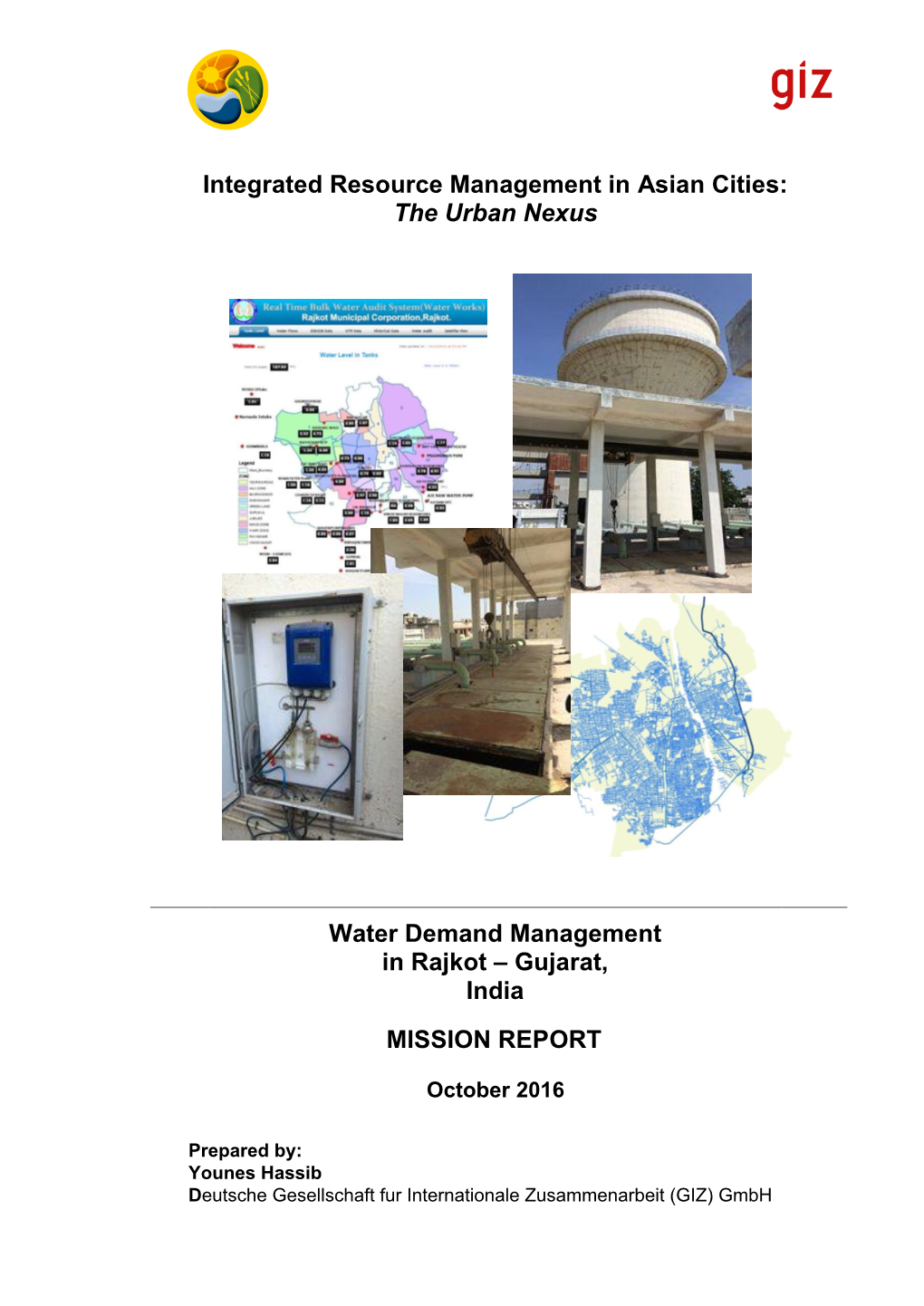 The Urban Nexus Water Demand Management in Rajkot – Gujarat