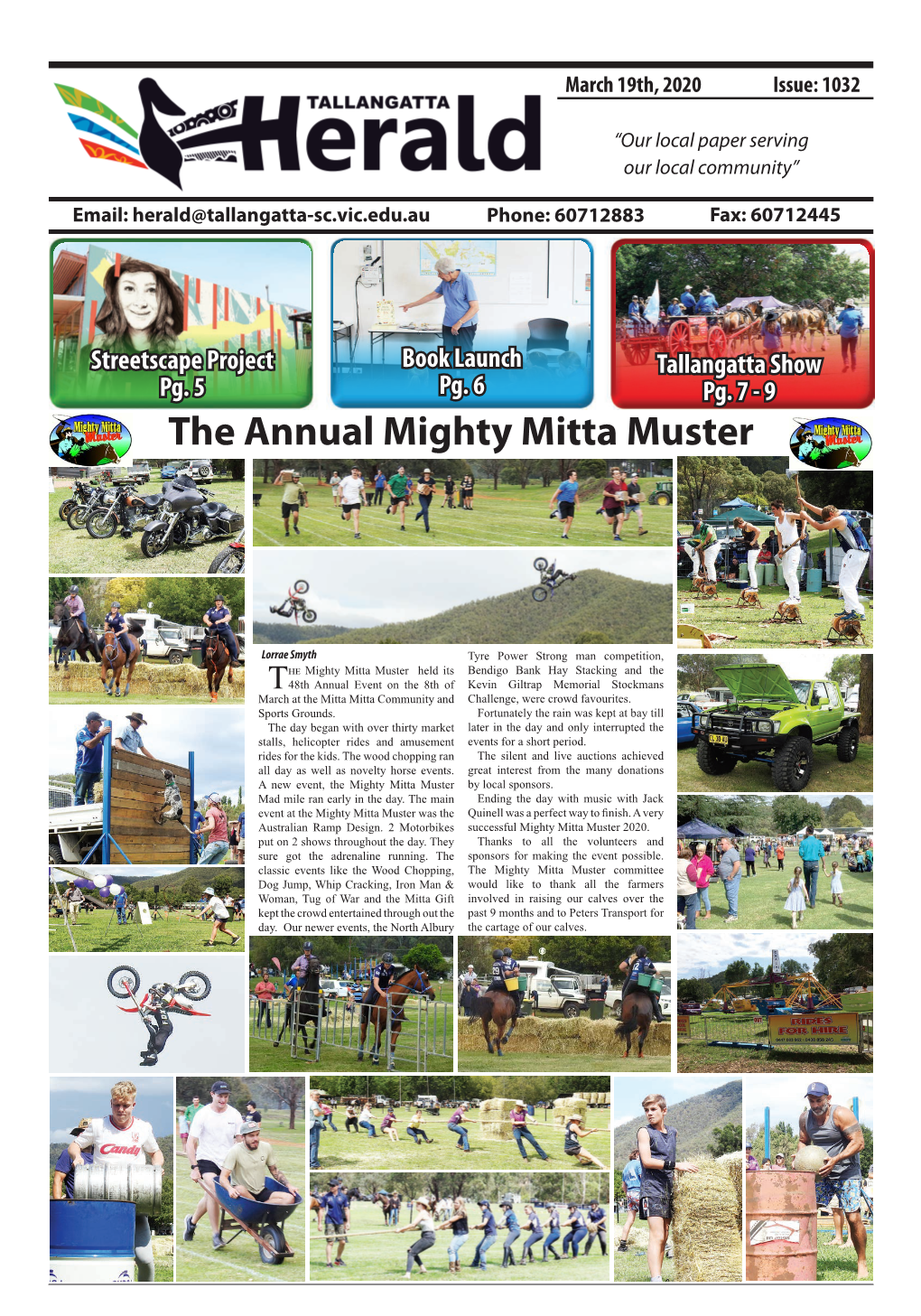 The Annual Mighty Mitta Muster