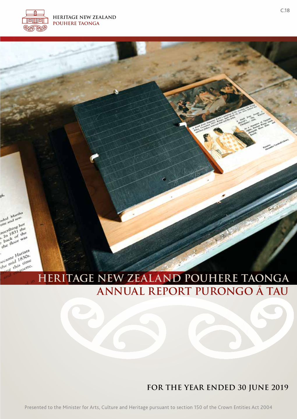Annual Report Purongo Ā Tau Heritage New Zealand Pouhere Taonga
