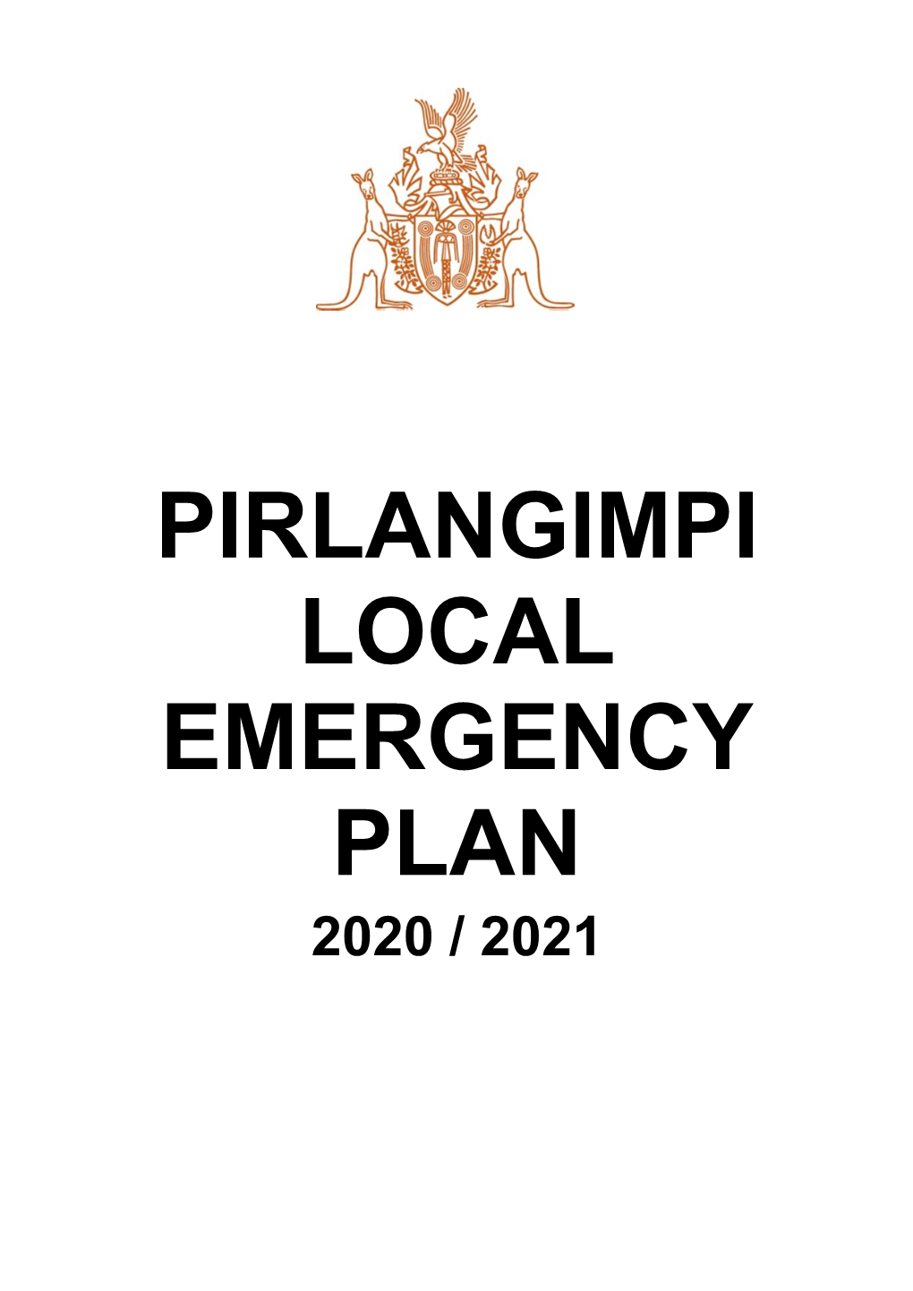 Pirlangimpi Local Emergency Plan 2020 / 2021
