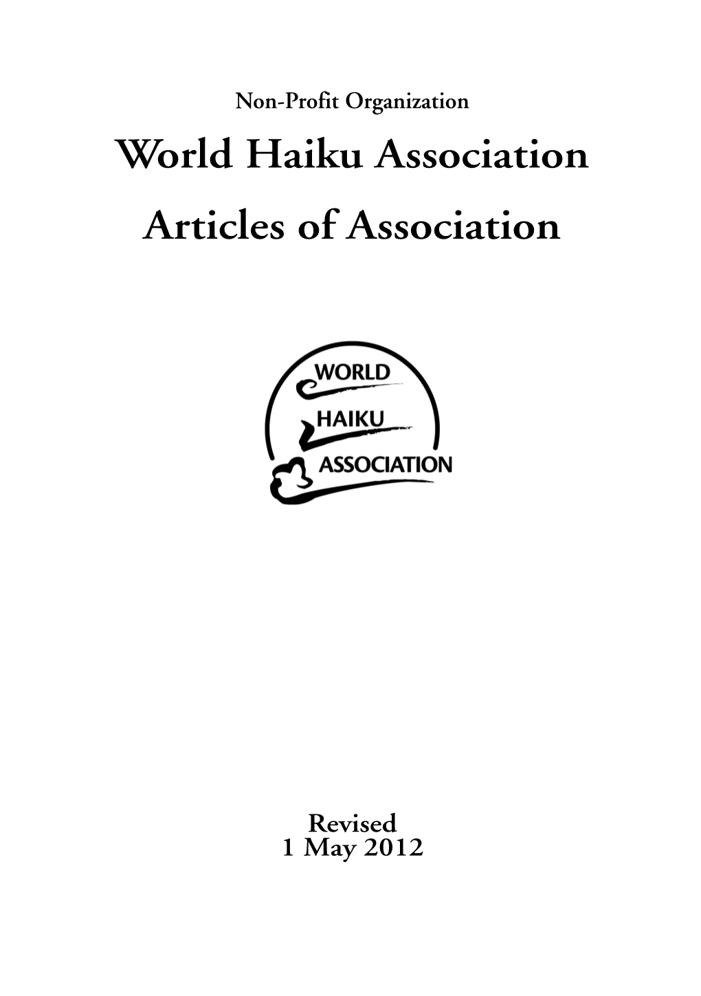 WHA Articles of Association (English)