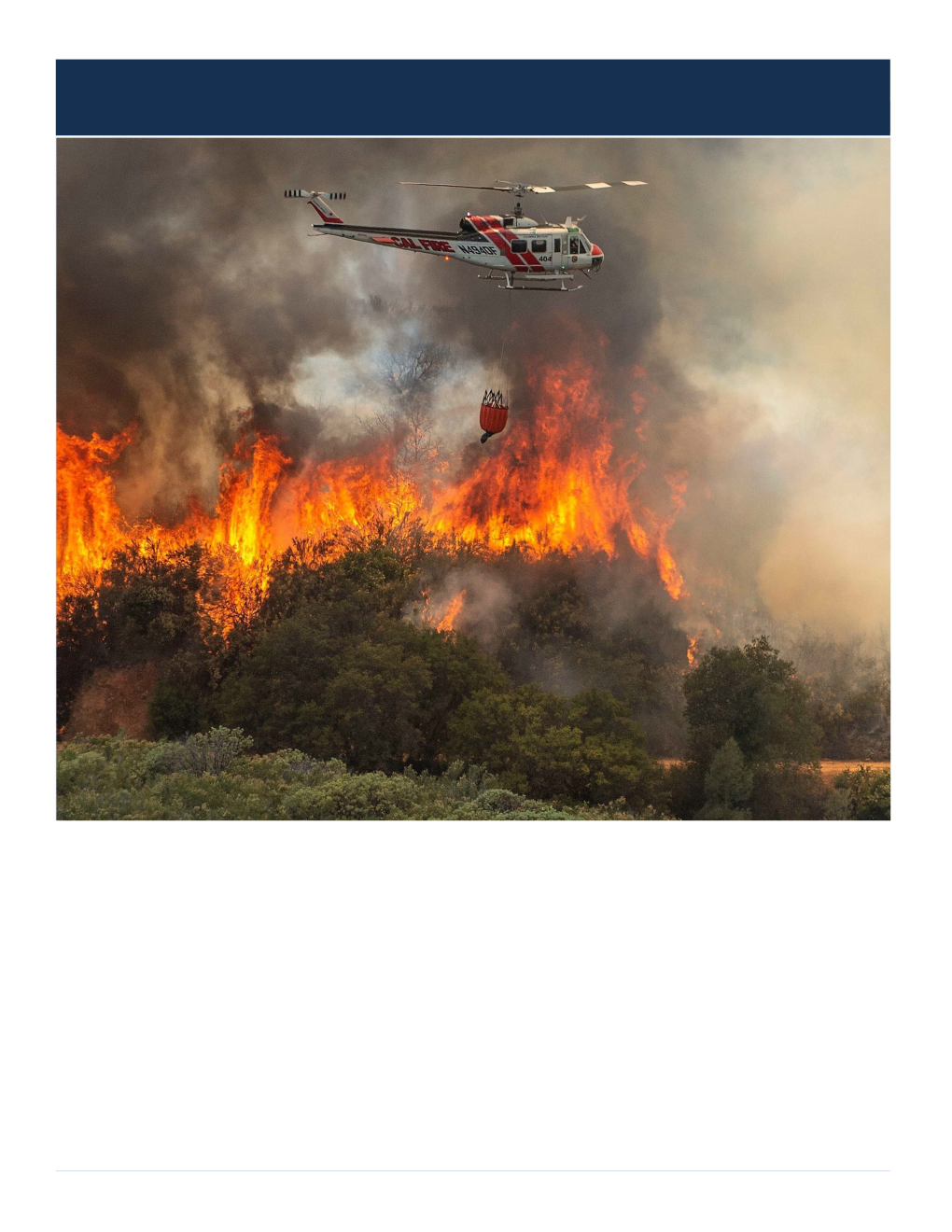 Report of Governor Newsom's Strike Force on Addressing Wildfire Risk