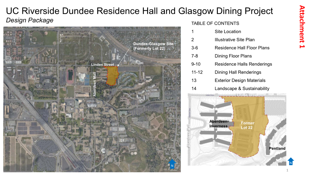 UC Riverside Dundee Residence Hall and Glasgow Dining Project