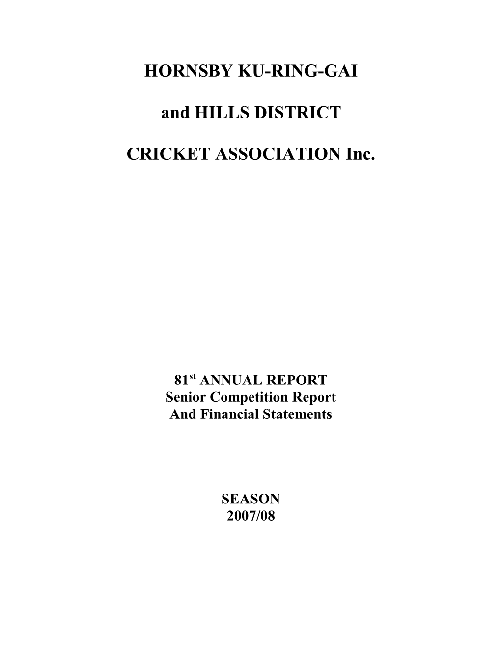 Hkhdca Annual Report