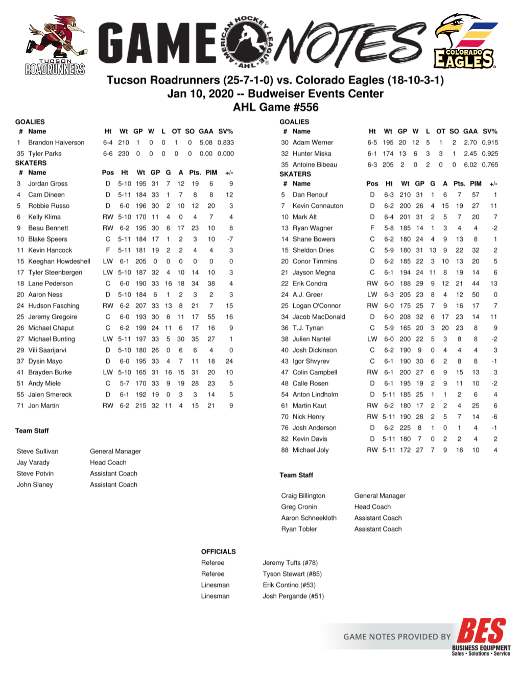 Printable Game Notes-011020.Pdf