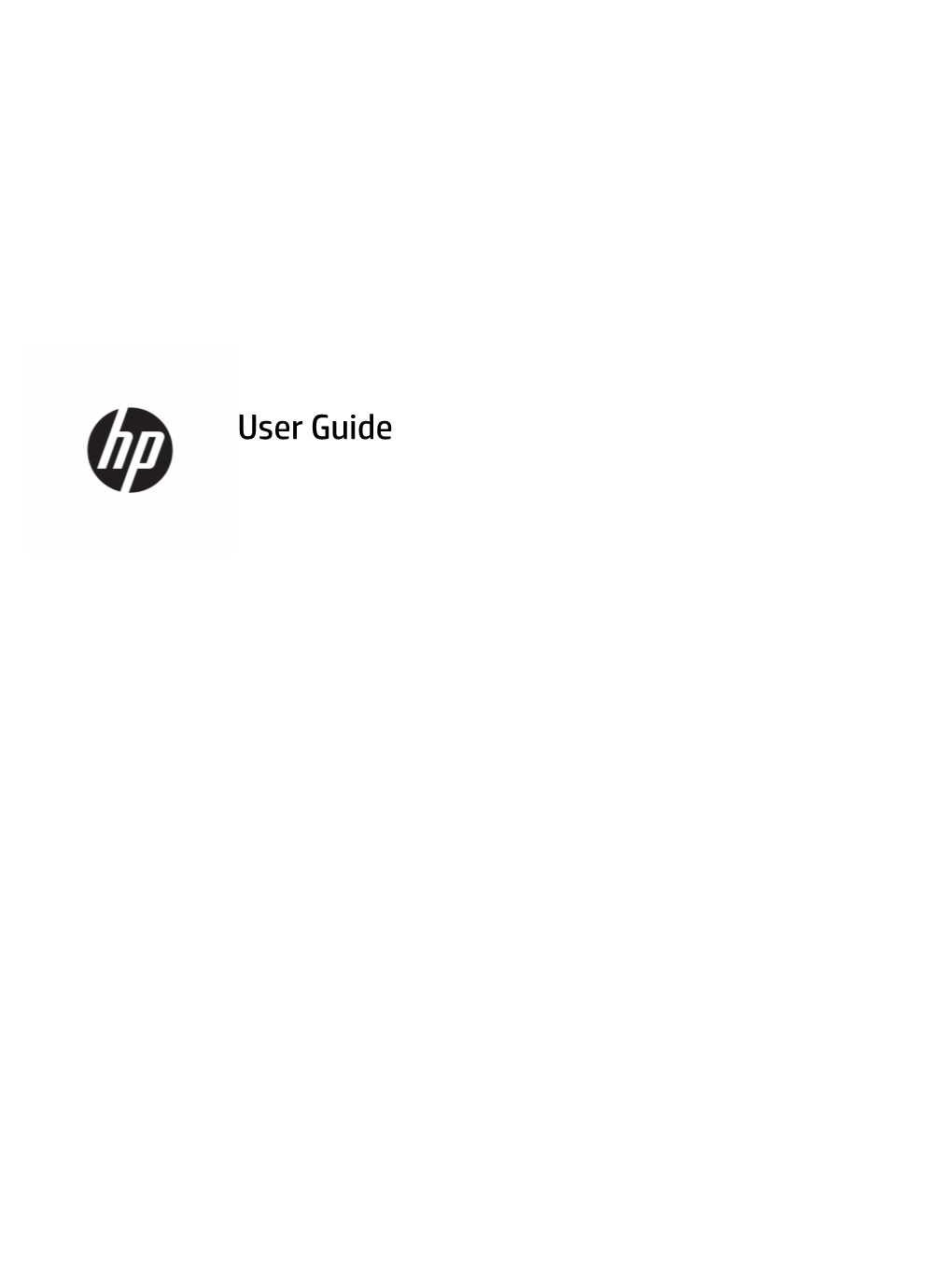 User Guide © Copyright 2017 HP Development Company, Product Notice Software Terms L.P