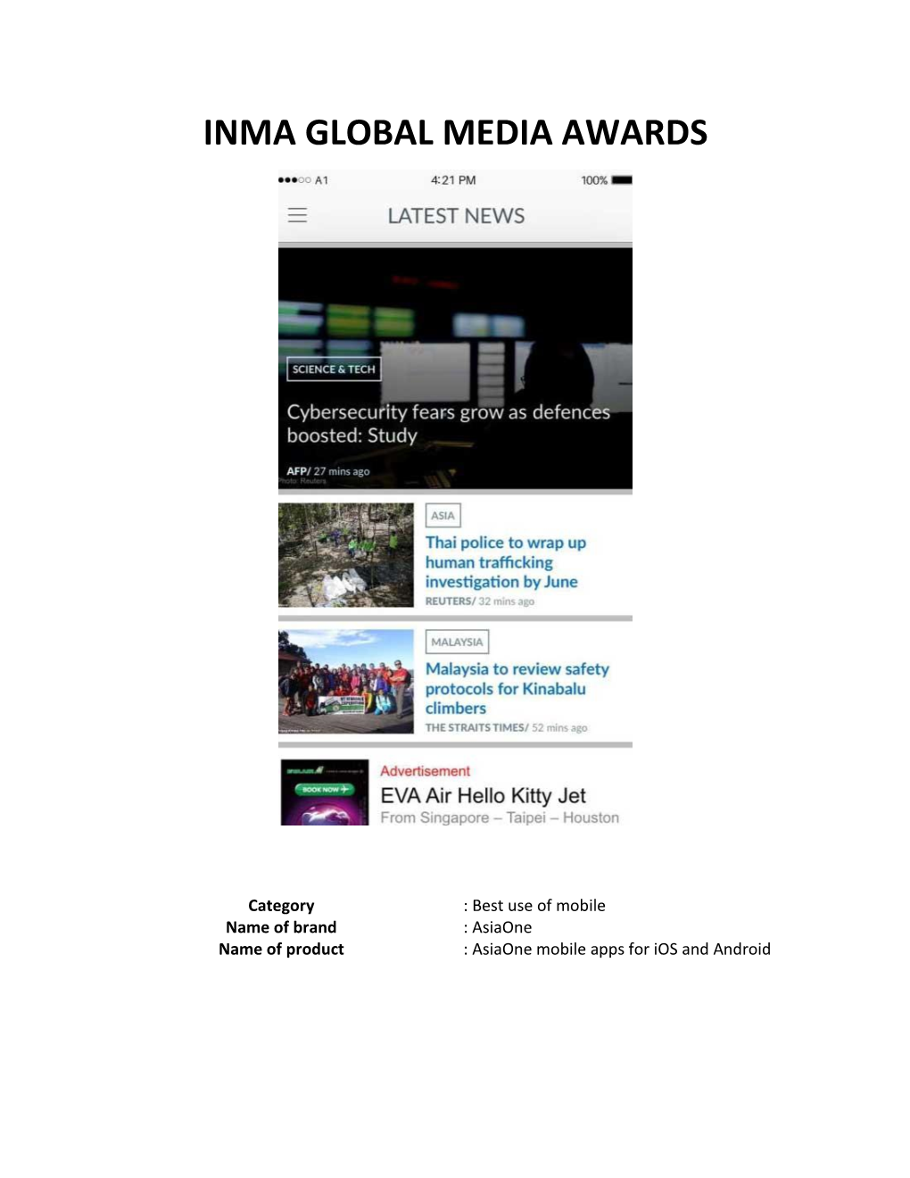 Inma Global Media Awards