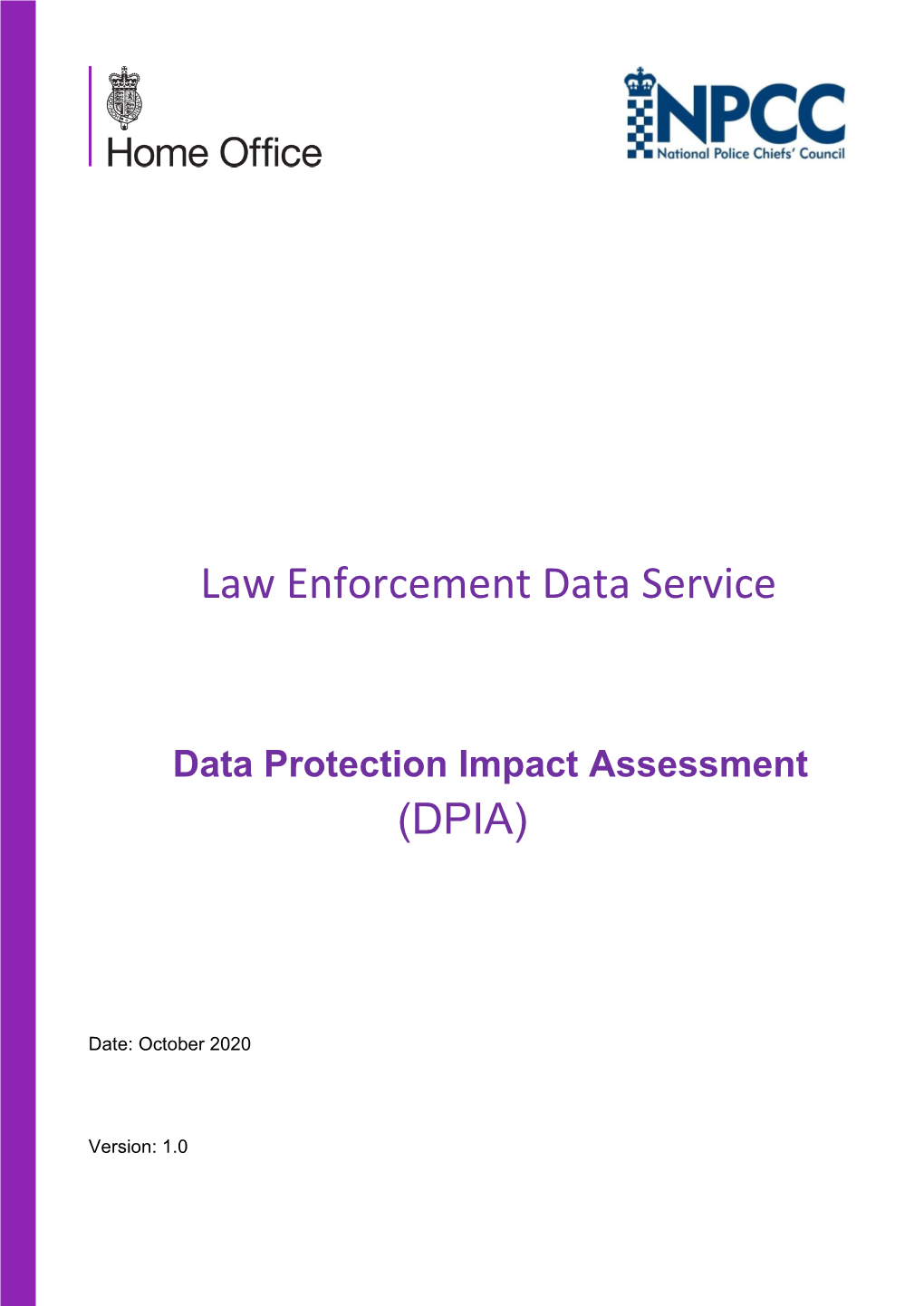 Data Protection Impact Assessment (DPIA)