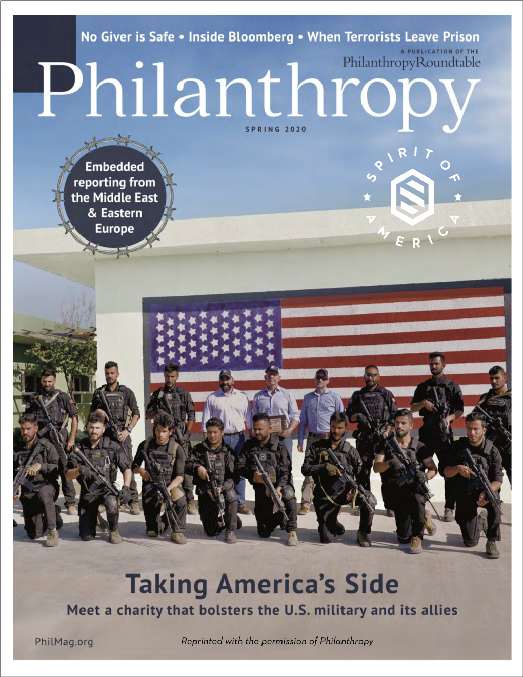 Philanthropy Magazine Spring 2020: Taking America's