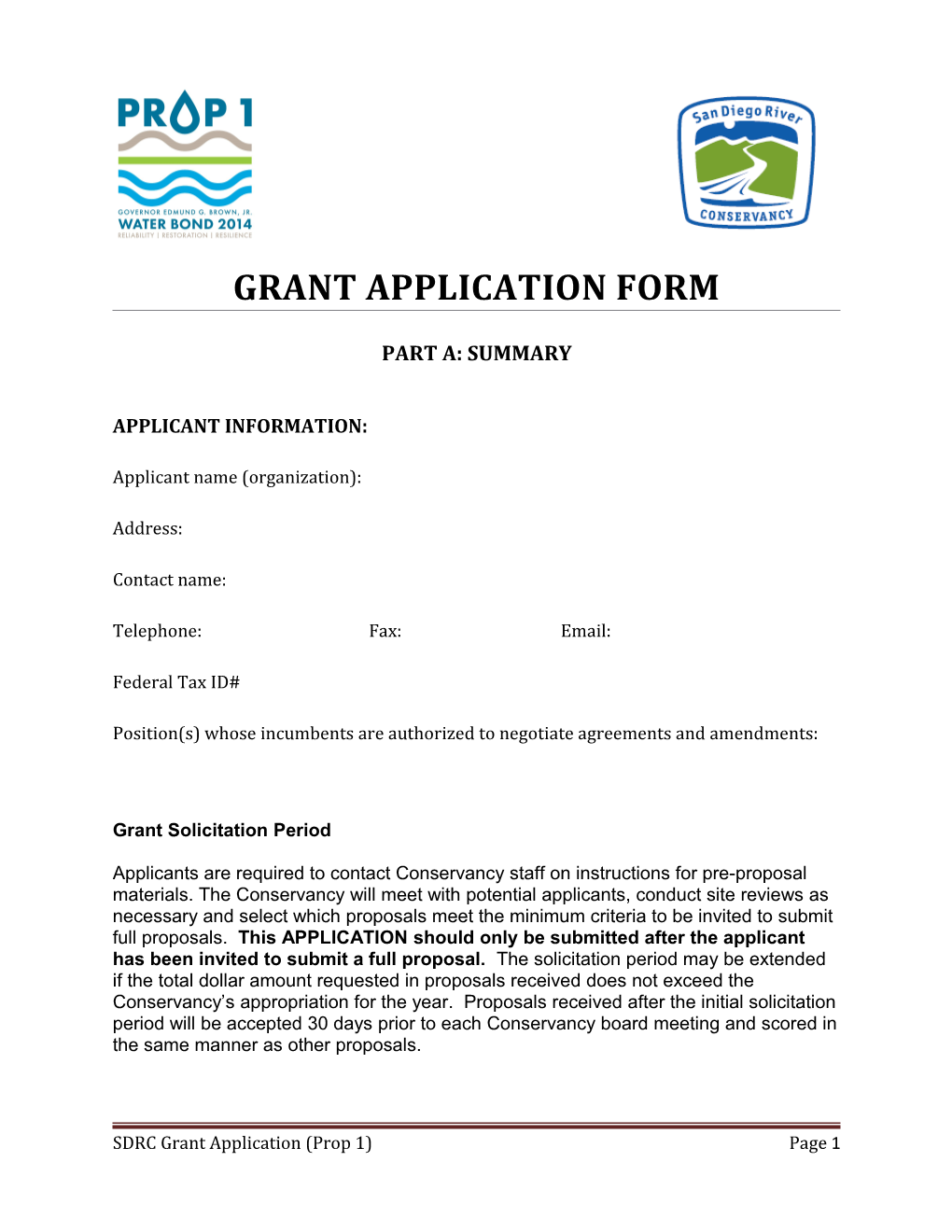 Grant Application Form s2