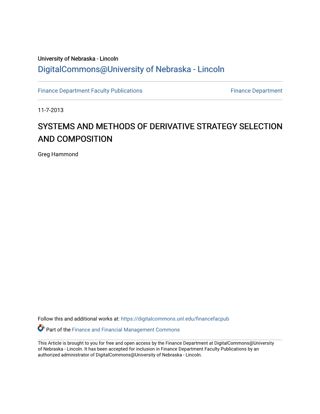 Systems and Methods of Derivative Strategy Selection and Composition