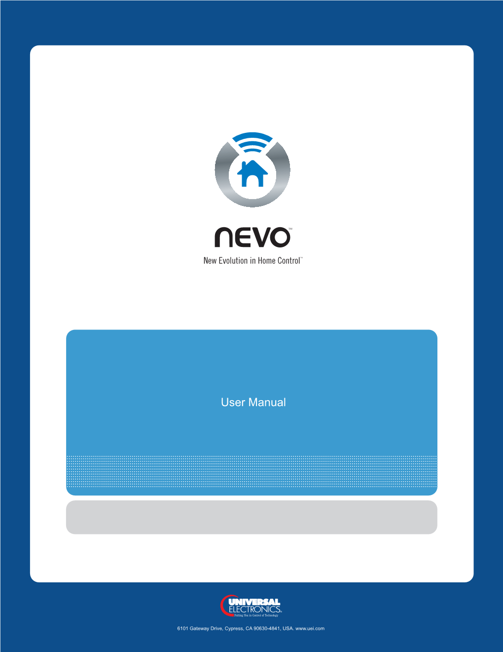 Nevo User Manual