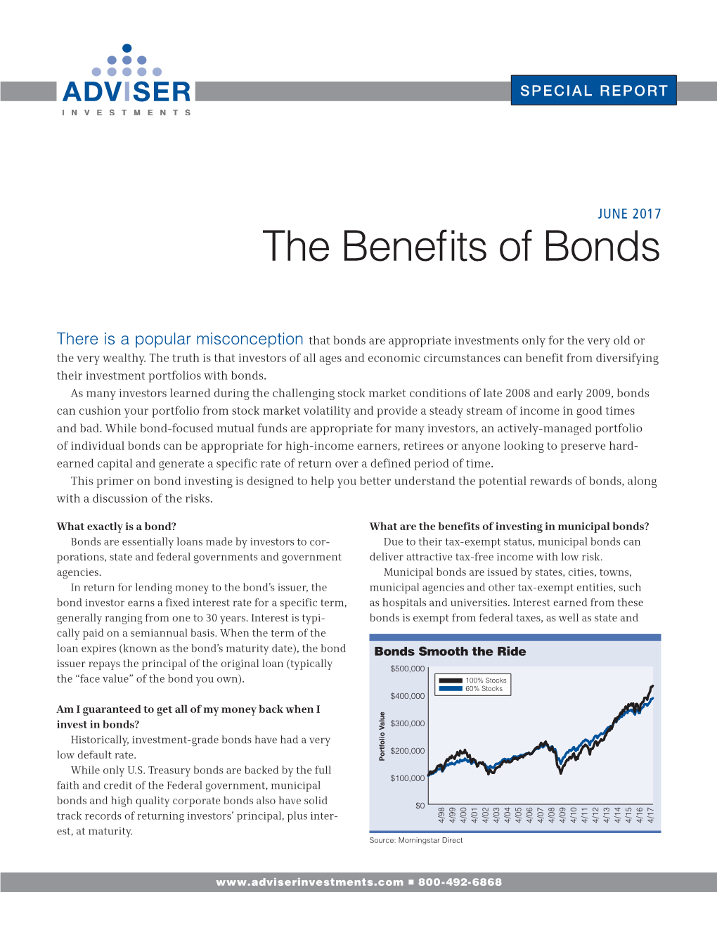 The Benefits of Bonds