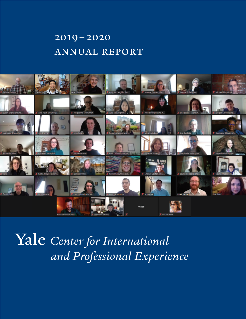 2019–2020 Annual Report