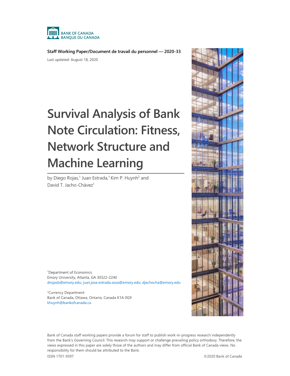 Survival Analysis of Banknote Circulation