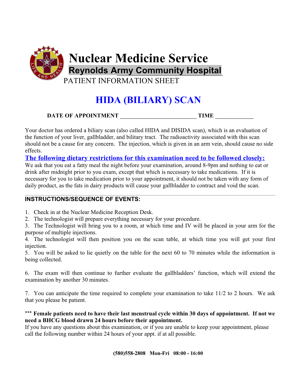 Nuclear Medicine Service