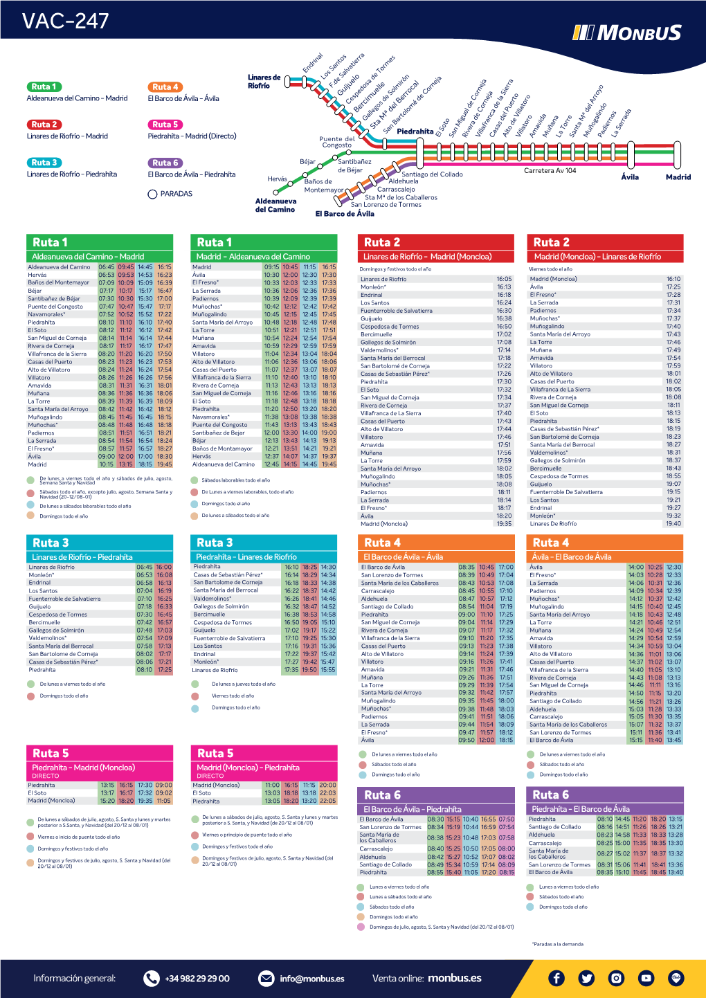 A3 Horarios Maldeasa