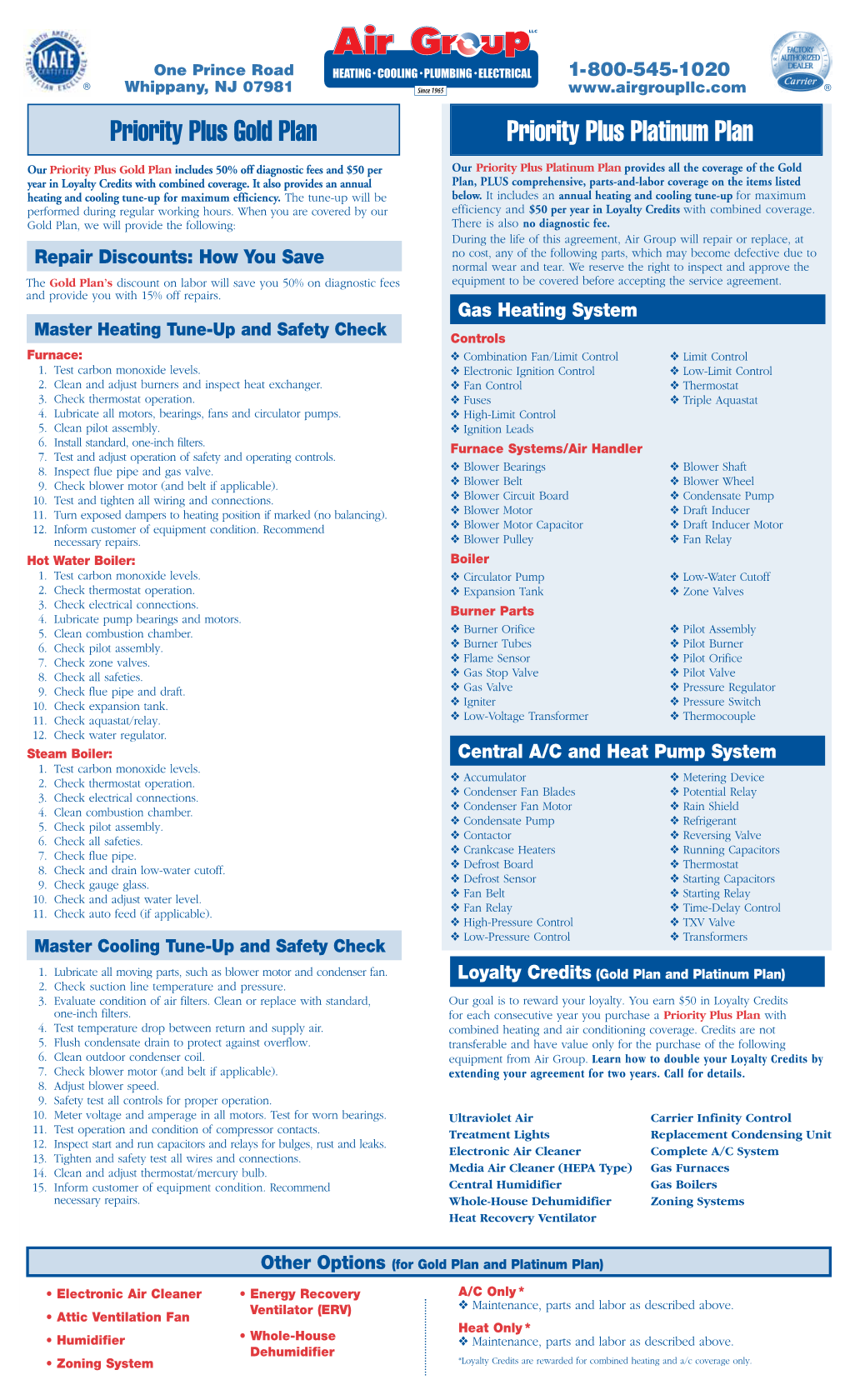 Service Plan Page 1