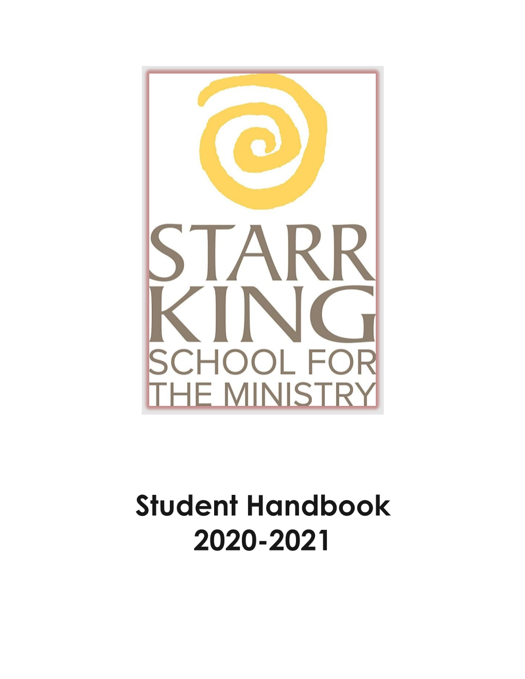 Student Handbook 2020-2021