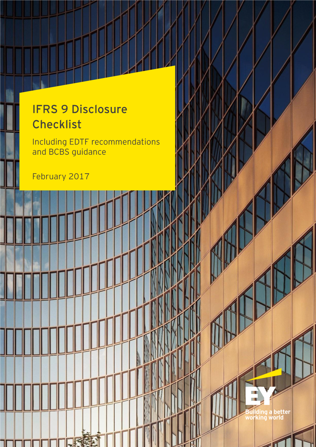 IFRS 9 Disclosure Tool
