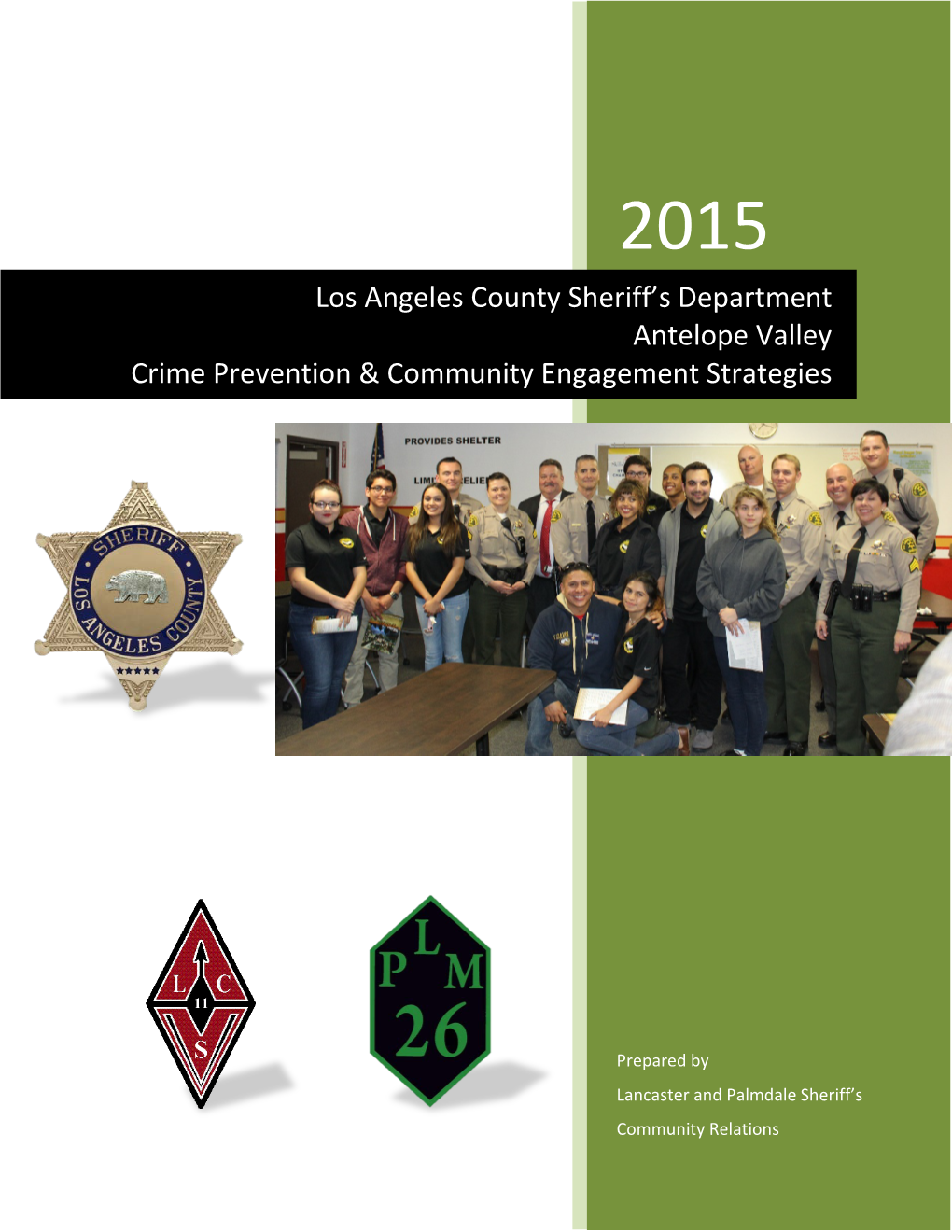 Los Angeles County Sheriff's Department Antelope Valley Crime