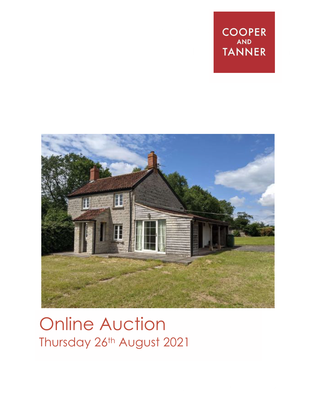 Online Auction Th Thursday 26 August 2021