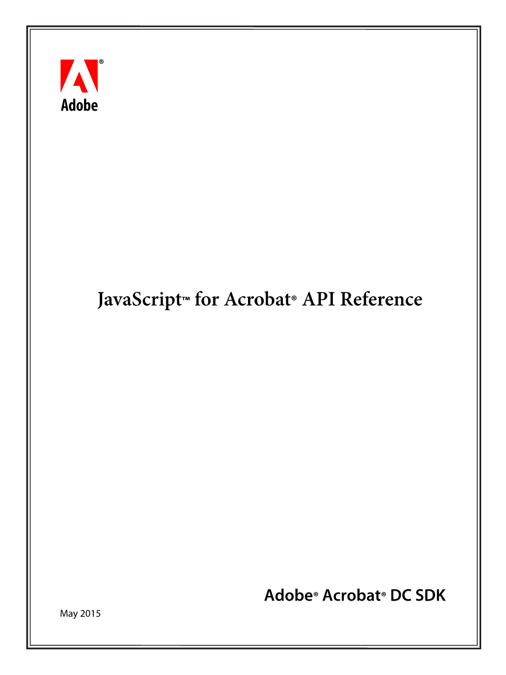 Javascript for Acrobat API Reference