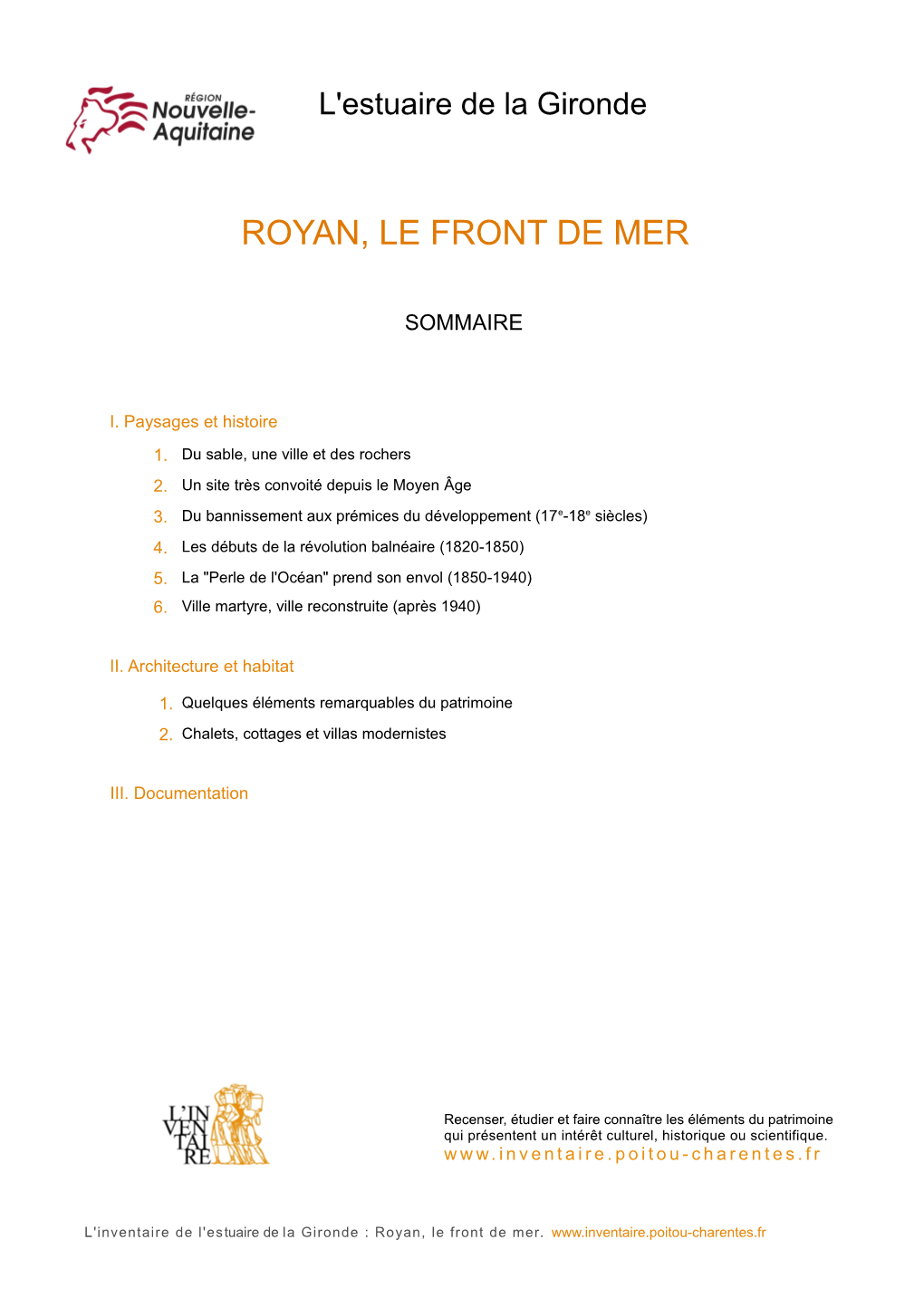 Royan, Le Front De Mer