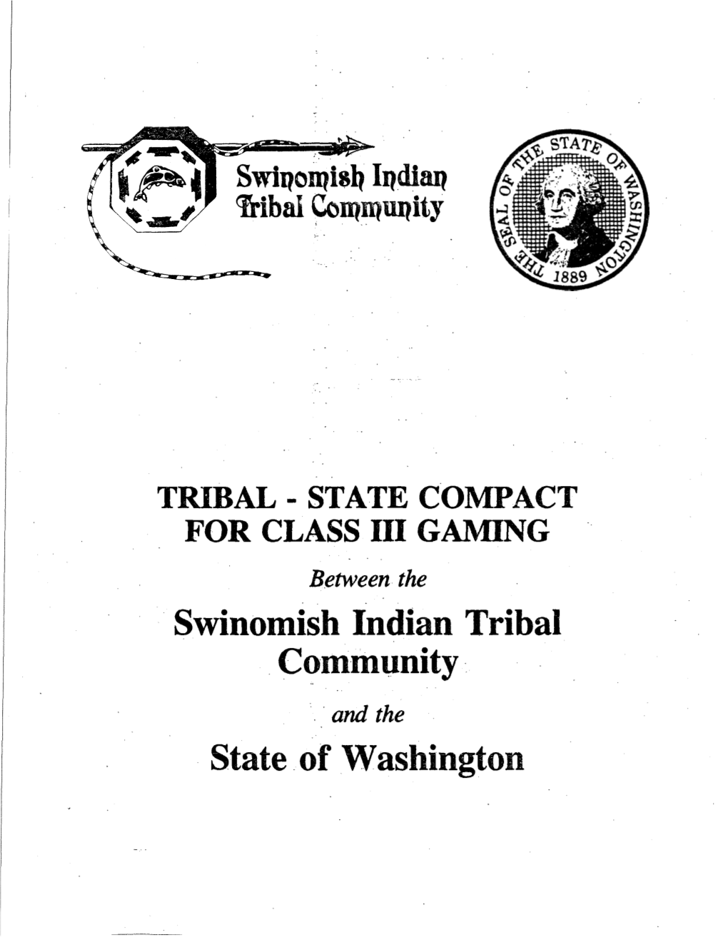 Swinomish Indian Tribal State of Washington