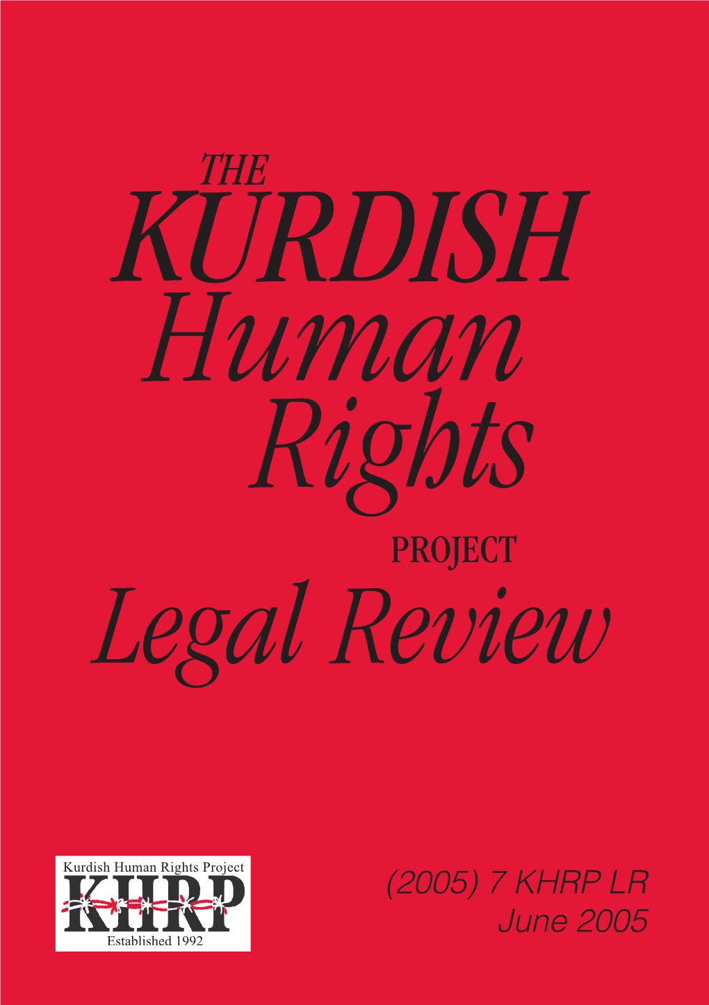 KHRP Legal Review 7