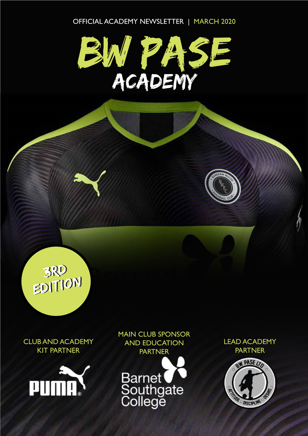 Academy Newsletter | March 2020 Bw Pase Academy