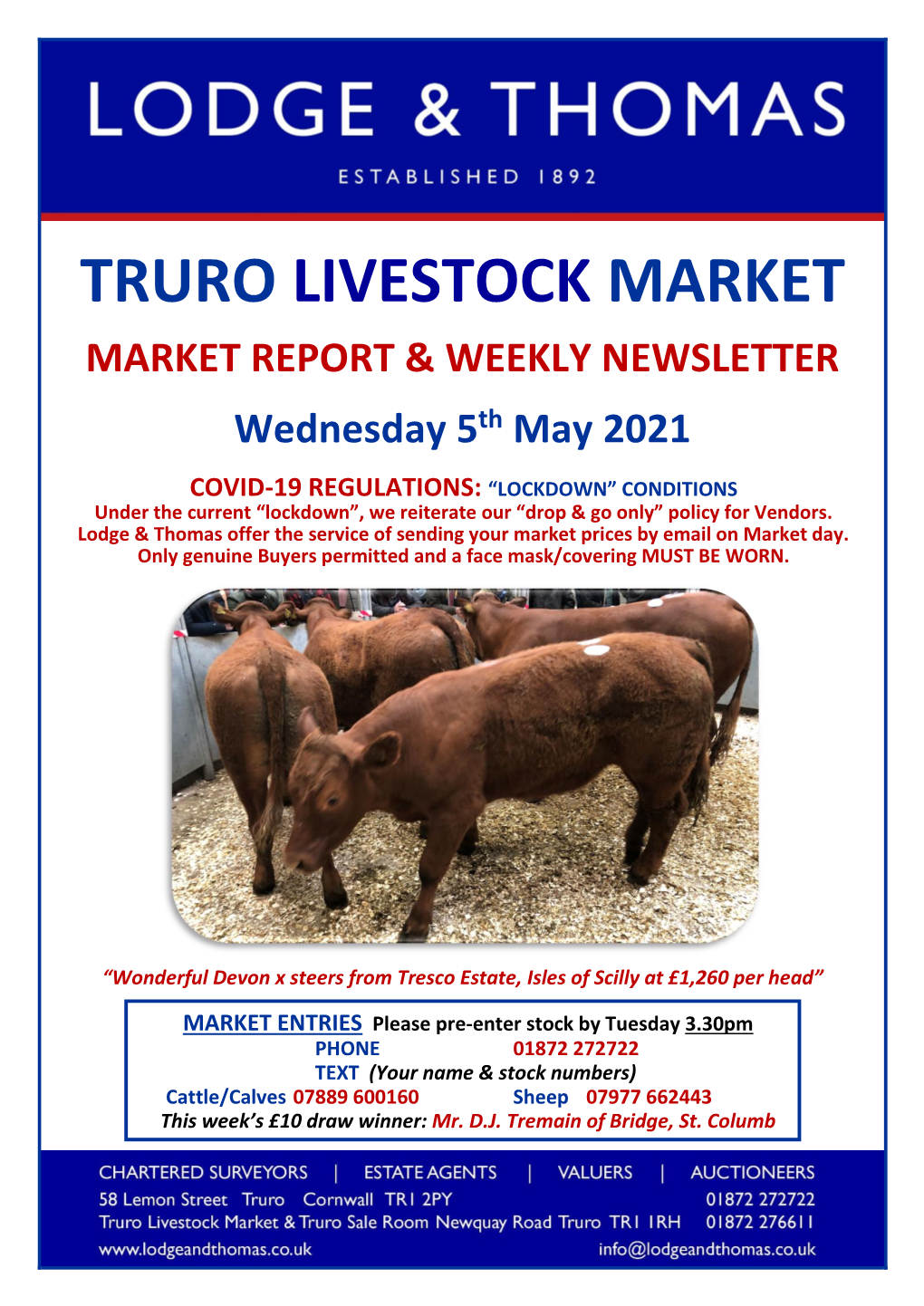 Truro Livestock Market