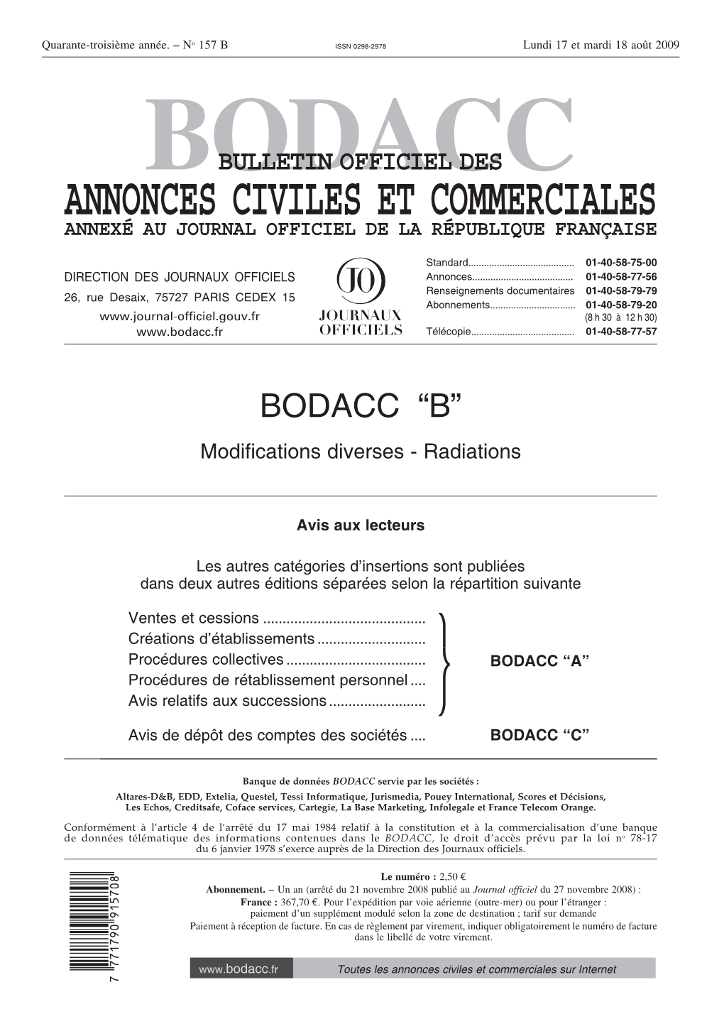 BODACC-B 20090157 0001 P000.Pdf