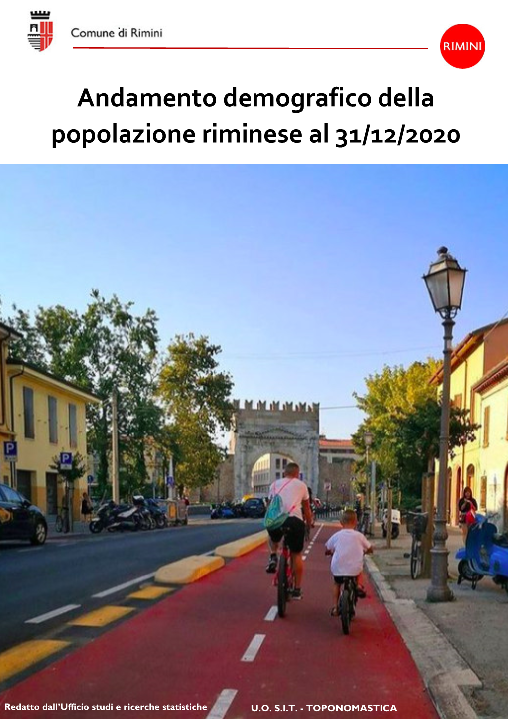 Andamento Demografico Della Popolazione Riminese Al 31/12/2020