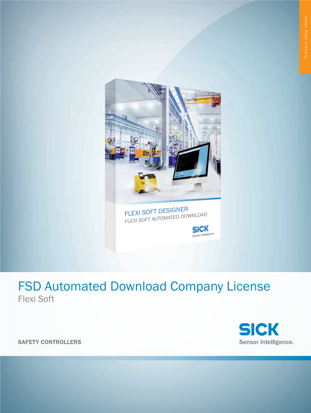 Flexi Soft FSD Automated Download Company License, Product Data Sheet