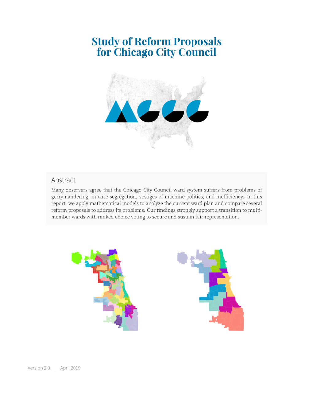 Study of Reform Proposals for Chicago City Council