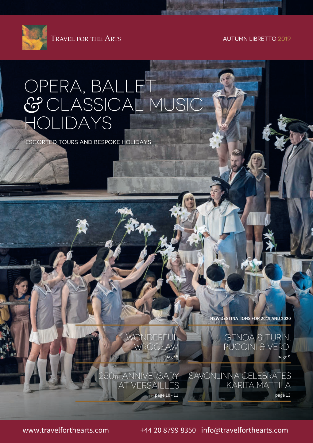 Opera, Ballet Classical Music Holidays