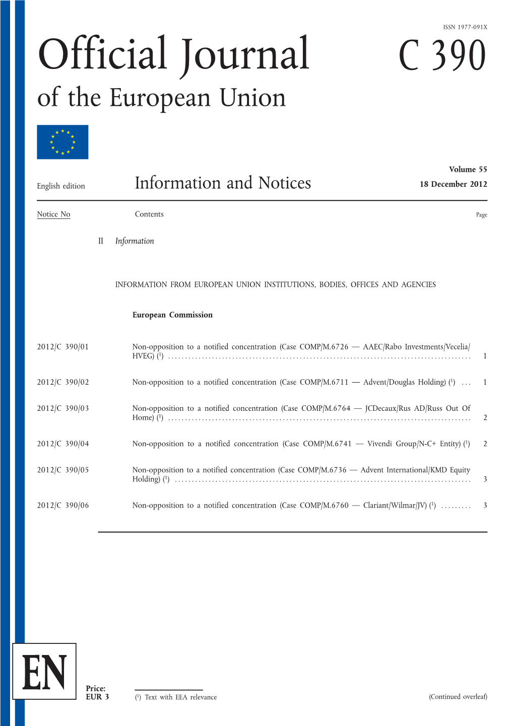 C 390 Official Journal