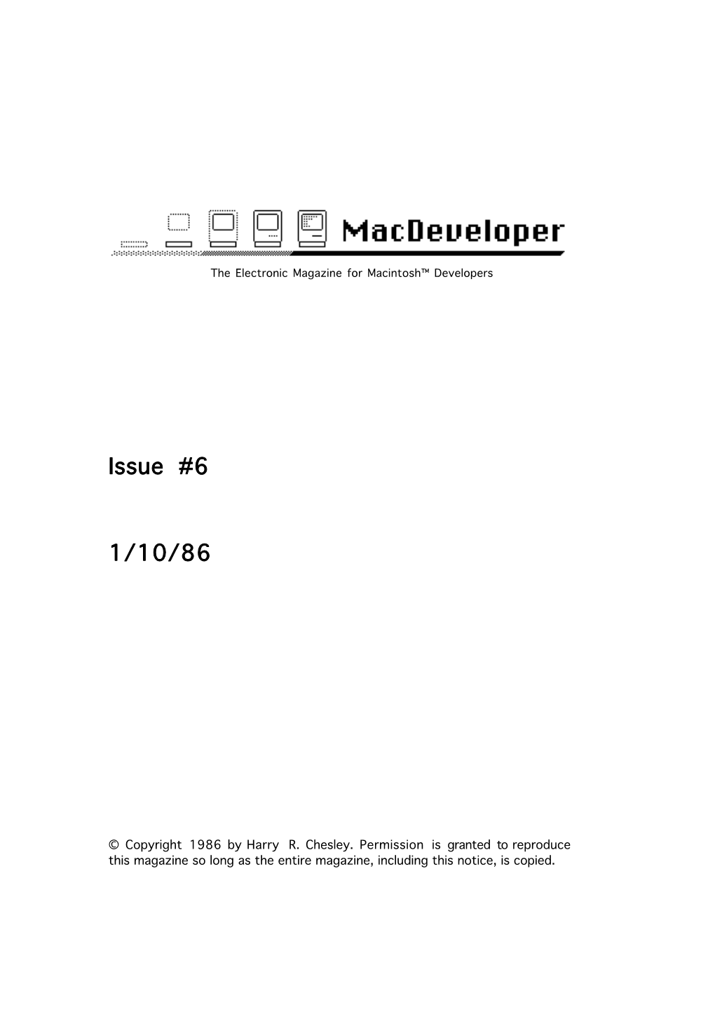 Macdeveloper #6