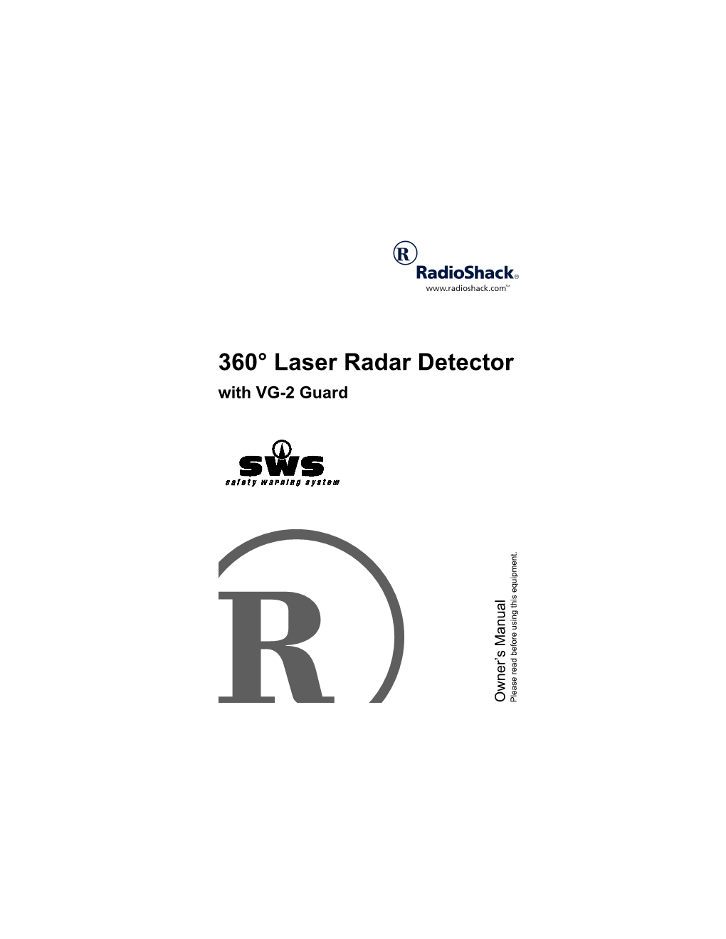 360° Laser Radar Detector