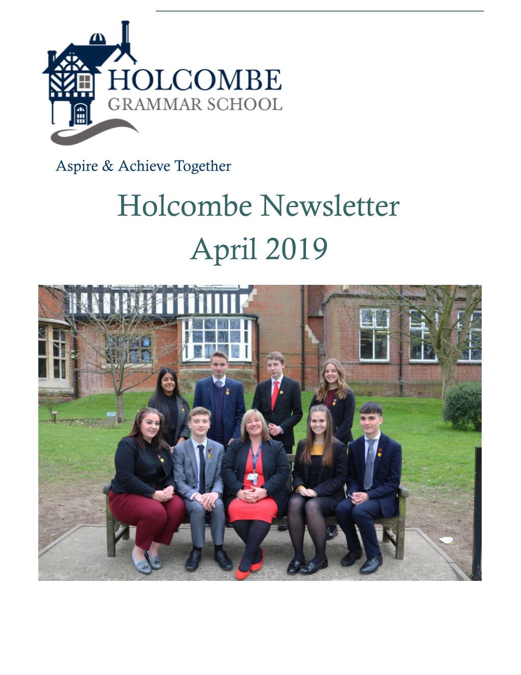 April 2019 Holcombe Newsletter